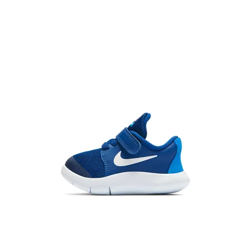 nike Flex Contact 2 Slip-Resistant Shock Absorbers Низкий Топ Обувь для малышей Небесно-голубой Infant и Toddler