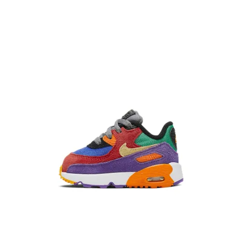 Nike Air Max 90 'Viotech' OG Low Топ Обувь для малышей Многоцветный Infant And Toddler