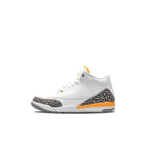 Jordan Air Джордан 3 Детские баскетбольные кроссовки MID Топ Pre School