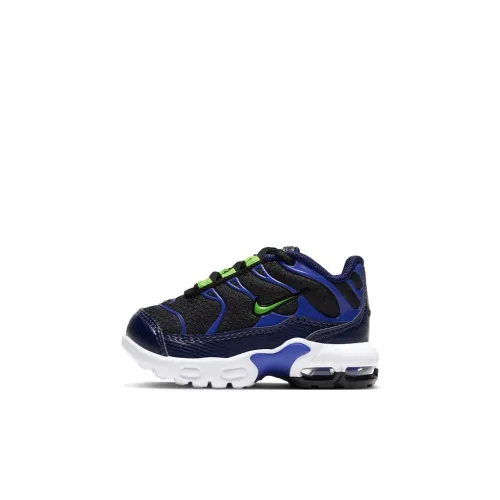 Nike Air Max Plus Low Топ Обувь для малышей Черный синий зеленый Infant And Toddler