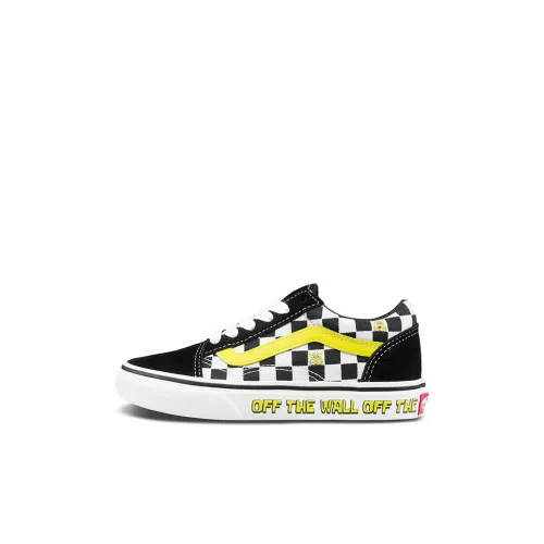 Vans Детские Скейтбординги Низкие Топы Для Детей