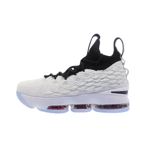 Nike Lebron 15 Graffiti Slip-on с устойчивыми амортизаторами низкий топ детские баскетбольные кроссовки