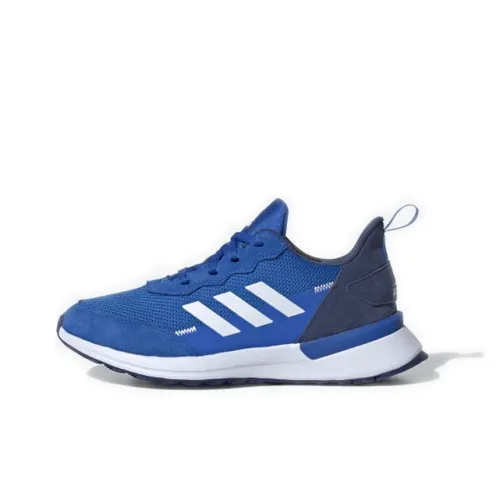 Adidas Rapidarun Elite J Амортизация Низкий Топ Беговые кроссовки Сине-белый Подростки