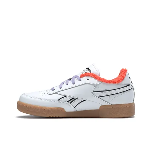 Reebok Club C Series Детские Скейтбординги Низкий Топ Школьный возраст