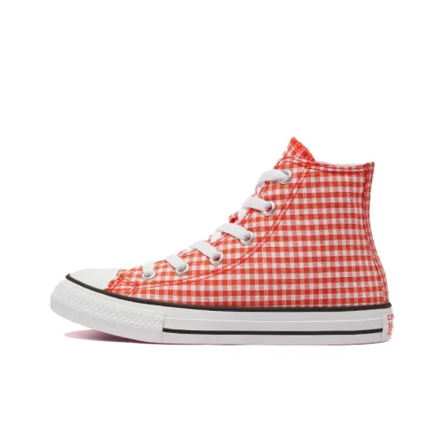 Converse Chuck Taylor All Star High Топ KIDS Кеды Кораллово-оранжевый Красный