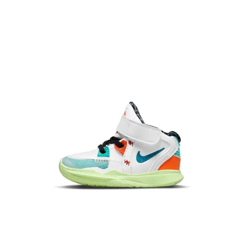 Nike Kyrie 8 Infinity MID Топ Обувь для малышей Бело-зеленый Infant и Toddler