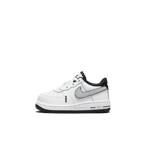 Nike Air Force 1 Slip Resistant Abrasion Resistant Низкий Топ Скейтбординг Белый Младенец Wa Toddler