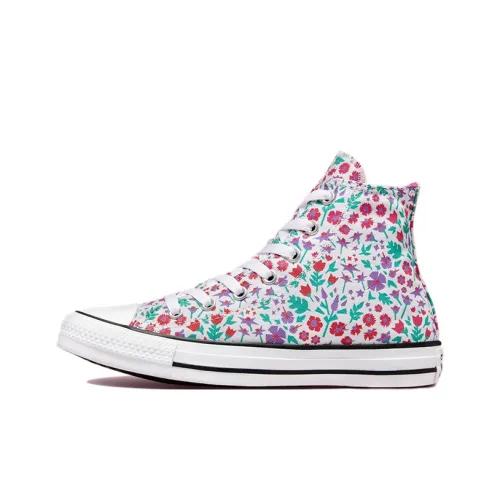 Converse Chuck Taylor All Star High Топ Kids Кеды Белый Красный Фиолетовый Подростки