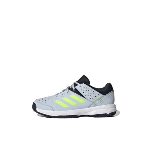 Adidas COURT STABIL Дышащие Низкие Кроссовки для Беговых Занятий Детские