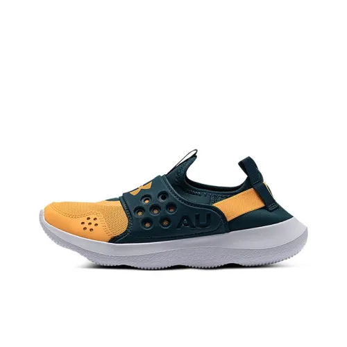 Under Armour Runplay CAMO Low Топ Детские беговые кроссовки Синий Желтый