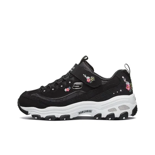 Skechers D'LITES Series Детская повседневная обувь Низкий топ Школьный возраст