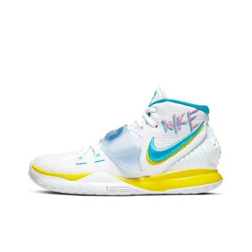 Детская баскетбольная обувь Nike Kyrie 6, высокий топ, унисекс