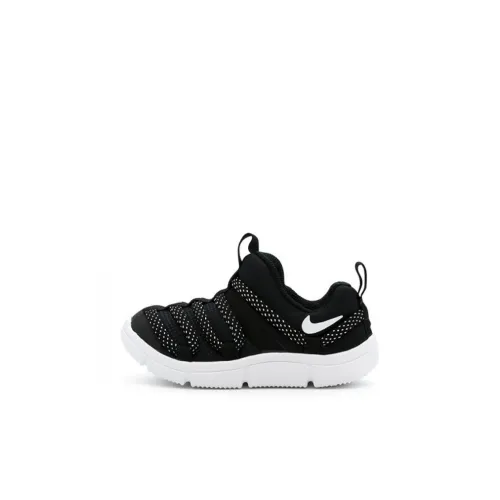 Nike Novice Low Топ Спортивная повседневная обувь Черный белый Для младенцев и малышей