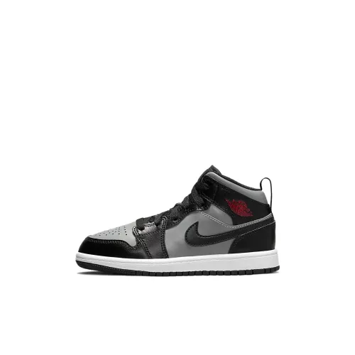 Jordan Air Jordan 1 Детские баскетбольные кроссовки MID Топ Pre School