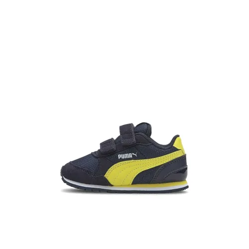PUMA ST Runner V2 Сетка AC Low Топ Обувь для малышей Темно-желтый Infant And Toddler