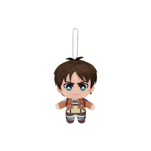 BANPRESTO Attack on Titan Кукла Эрен Ягер Плюшевая Подвеска 15 см Высота