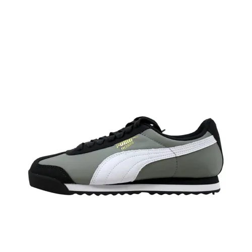 Кроссовки для тренировок PUMA Roma Черные Серые Белые и Многоцветные для подростков
