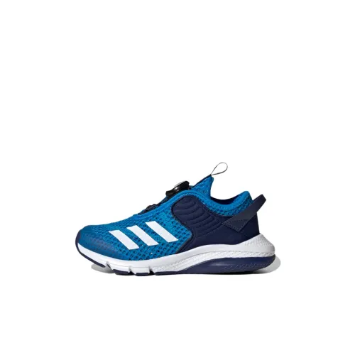 Adidas Activefle BOA K Low Топ Детские беговые кроссовки Небесно-голубой Детский