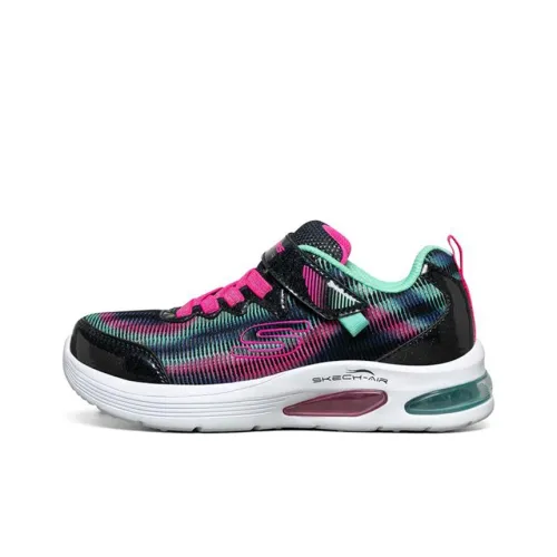 Skechers SKECH Air Collection Детские повседневные кроссовки Синие Розовые Подростки