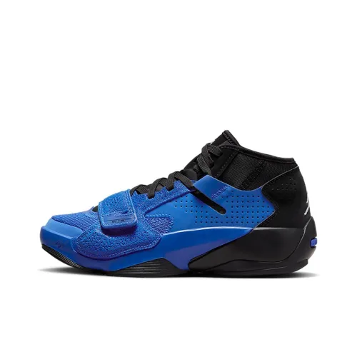 Джордан Zion 2 Zion 2 PF MID Топ Детские Баскетбольные Кроссовки Синий Черный Подростки