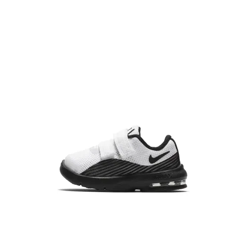 Nike Air Max ADVANTAGE 2 Low Топ Беговые кроссовки Белый черный Для малышей и детей дошкольного возраста