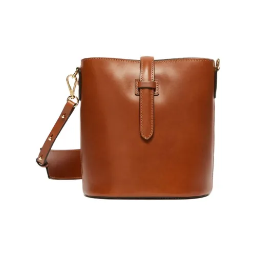 MaxMara Сумка из дубленной кожи сумка через плечо маленькая женская коричневая