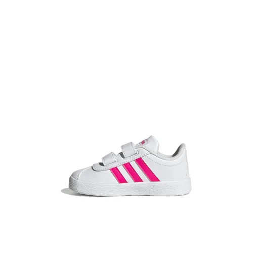 Adidas VL Court 2,0 Balance Низкий Топ Обувь для малышей Белый Infant And Toddler