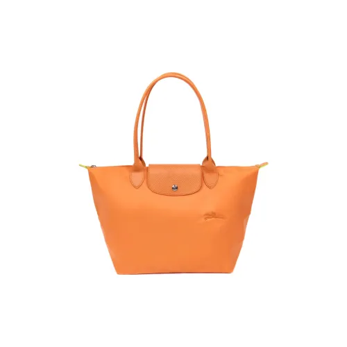LONGCHAMP Полиамид Одно Плечо Сумка Средняя Женская Оранжевая