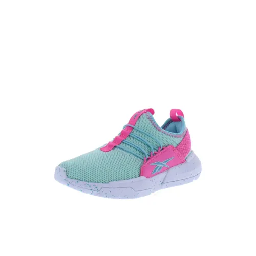 Reebok Детские беговые кроссовки Low Топ Зеленый розовый Kids