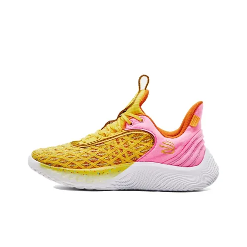 Under Armour Curry 9 Детские баскетбольные кроссовки Low Топ Унисекс