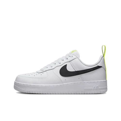 Nike Air Force 1 Low Топ Скейтборд Кроссовки Мужские Белый Черный Зеленый