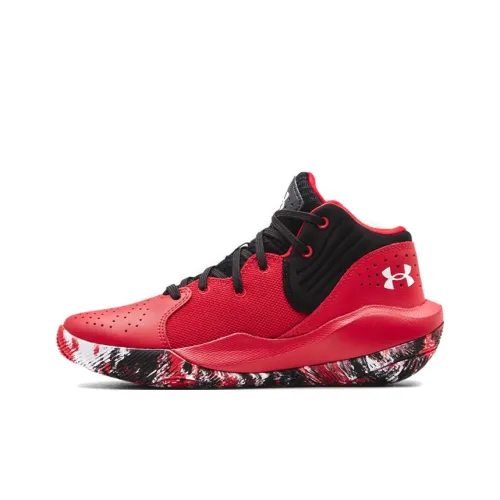Under Armour Jet '21 Детские баскетбольные кроссовки MID Топ Школьный возраст