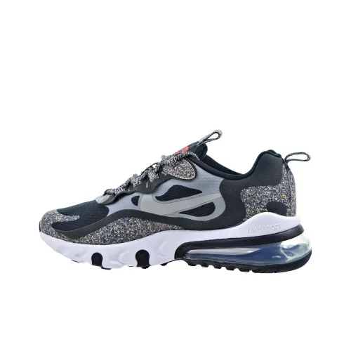 Nike Air Max 270 Low Беговые кроссовки Топ Черный Серый Подростки