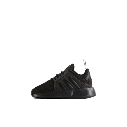 Adidas Originals X_PLR El I Дышащий MID Топ Спортивная повседневная обувь Черный Infant And Toddler