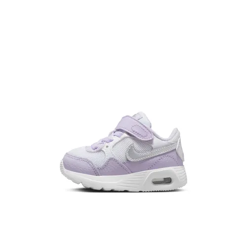Nike Air Max SC Low Топ Спортивная Повседневная Обувь Серебристо-Фиолетовый Для Малышей и Детей