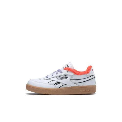 Reebok Club C Series Детские Скейтбординги Низкие Топы Для Детей