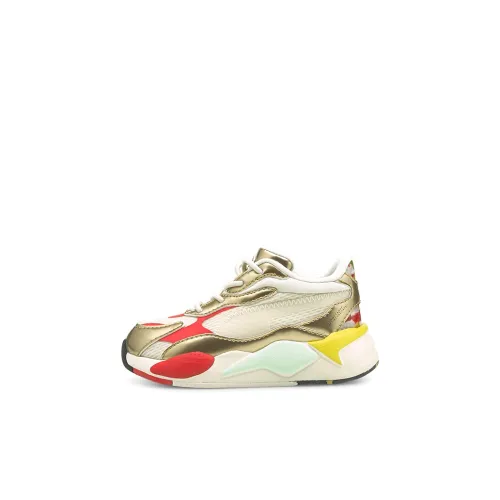 HARIBO X PUMA RS X RS X³ Низкие Топ Обувь для малышей Golden Красно-розовый Infant And Toddler