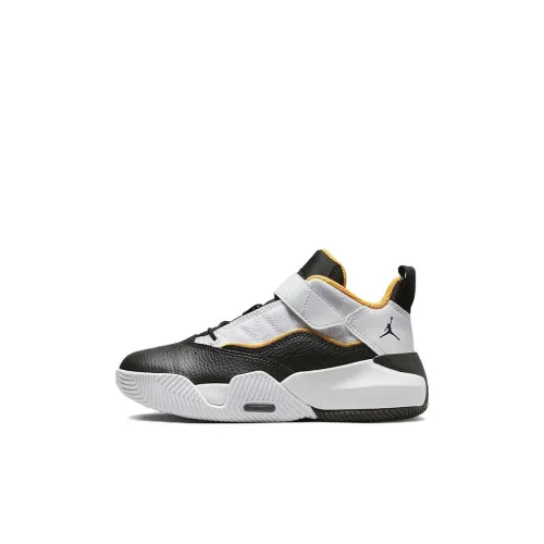 Джордан Stay Loyal Series Амортизация Противоскользящие Устойчивые к истиранию MID Баскетбольные кроссовки для детей