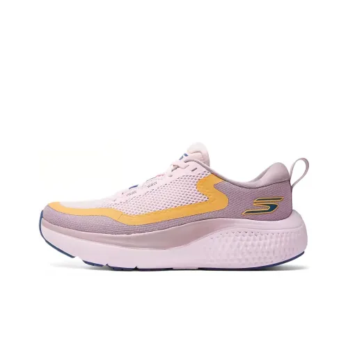 Skechers WOMEN'S GO Series Амортизация Дышащий Поддерживающие Низкие Топ Беговые кроссовки Женские Бледно-розовый цвет кизила