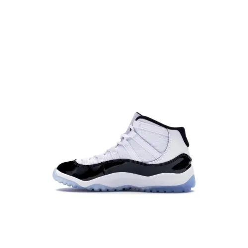 Jordan Air Jordan 11 Детские баскетбольные кроссовки Высокие Топ Предшкола