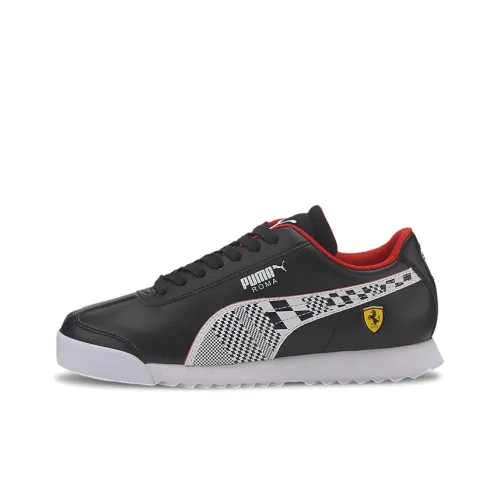 PUMA Scuderia Ferrari Детская тренировочная обувь с низким верхом для школьников