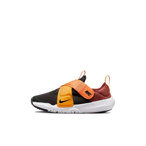Nike Flex Advance Low Беговые кроссовки Черный Оранжевый для детей 3-7 лет