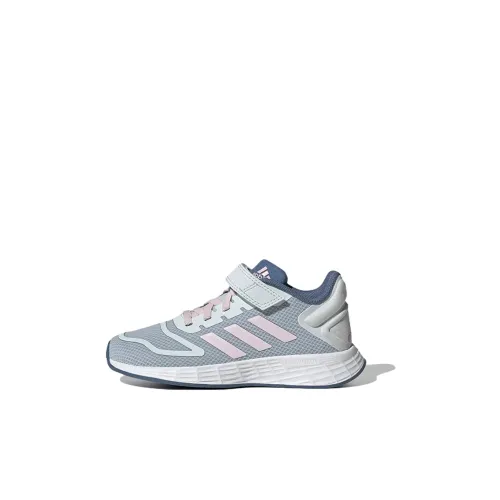 Adidas Duramo 10 Slip-Resistant Abrasion-Resistant Low Top Детская беговая обувь Синий для детей 3-7 лет