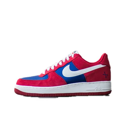 Nike Air Force 1 Амортизация Износостойкие Детские Лайфстайл Кроссовки Красные Подростки