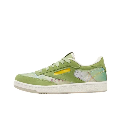 Reebok Club C Series Детские Скейтбординги Низкий Топ Школьный возраст