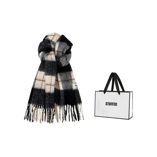 STUFFER Полиэфирный трикотаж Шарфы Унисекс