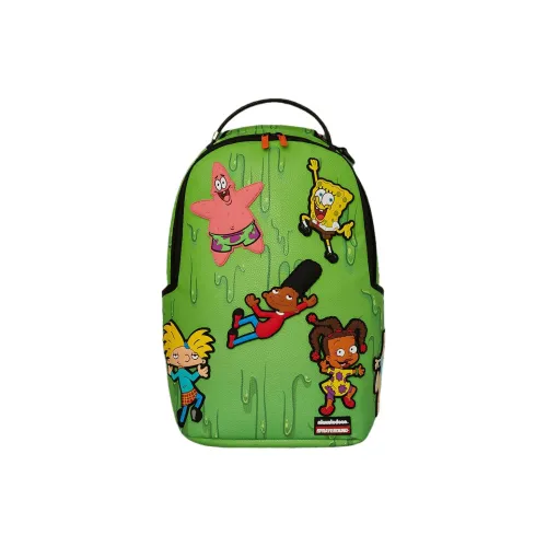 SPRAYGROUND Рюкзак из искусственной кожи унисекс зеленый