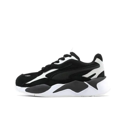 PUMA RS X ³Супер AC Повседневная обувь Черный белый Подростки