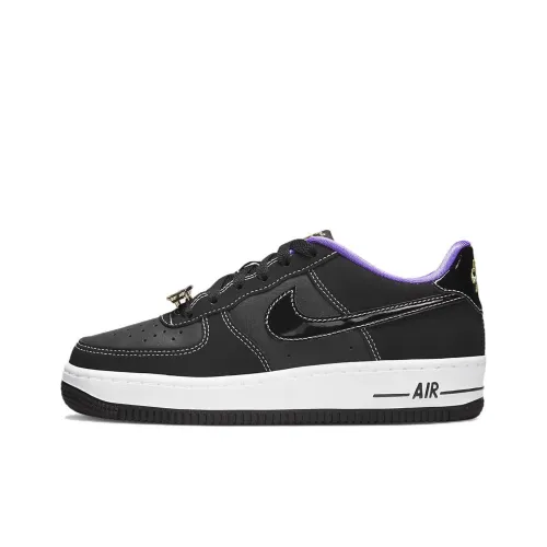 Nike Air FORCE 1 LV8 Low Топ Детские Скейтбординги Черный