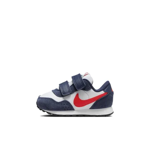 nike MD Valiant Slip Resistant Abrasion Resistant Обувь для малышей Синий белый красный Infant And Toddler